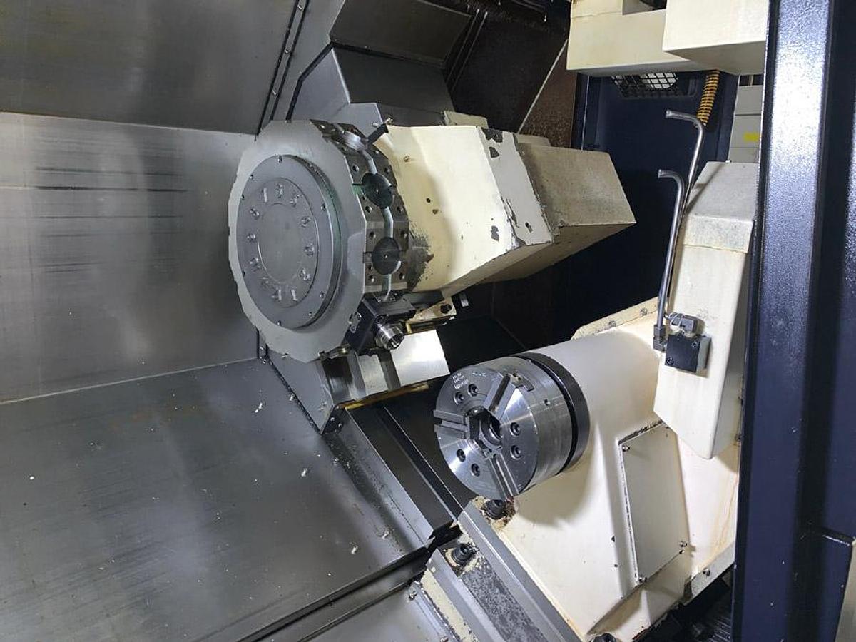 Used Hwacheon Hi Tech 350B YSMC CNC Turning Center