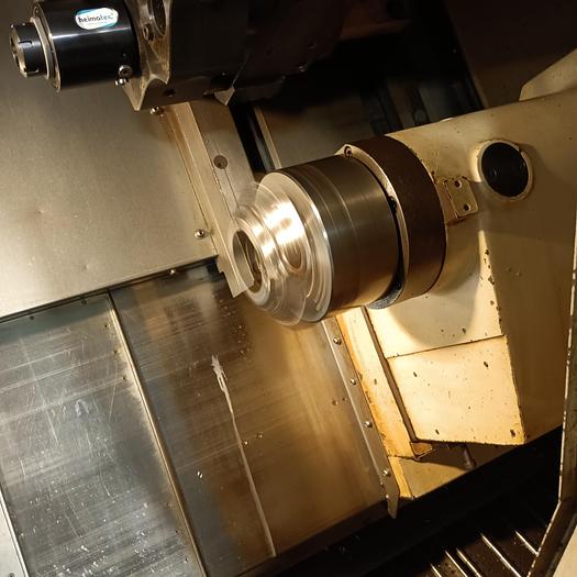 Used Daewoo Puma 250MSB CNC Lathe With Live Tooling