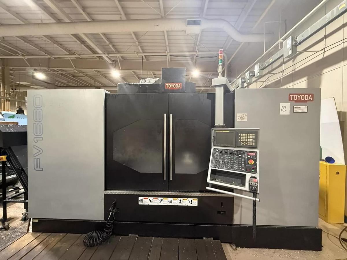 Used Toyoda FV1680/50 3-Axis CNC Vertical Machining Center