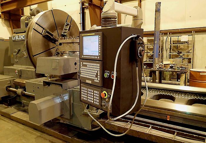Used LeBlond 7550 Tape Turn HD CNC Lathe
