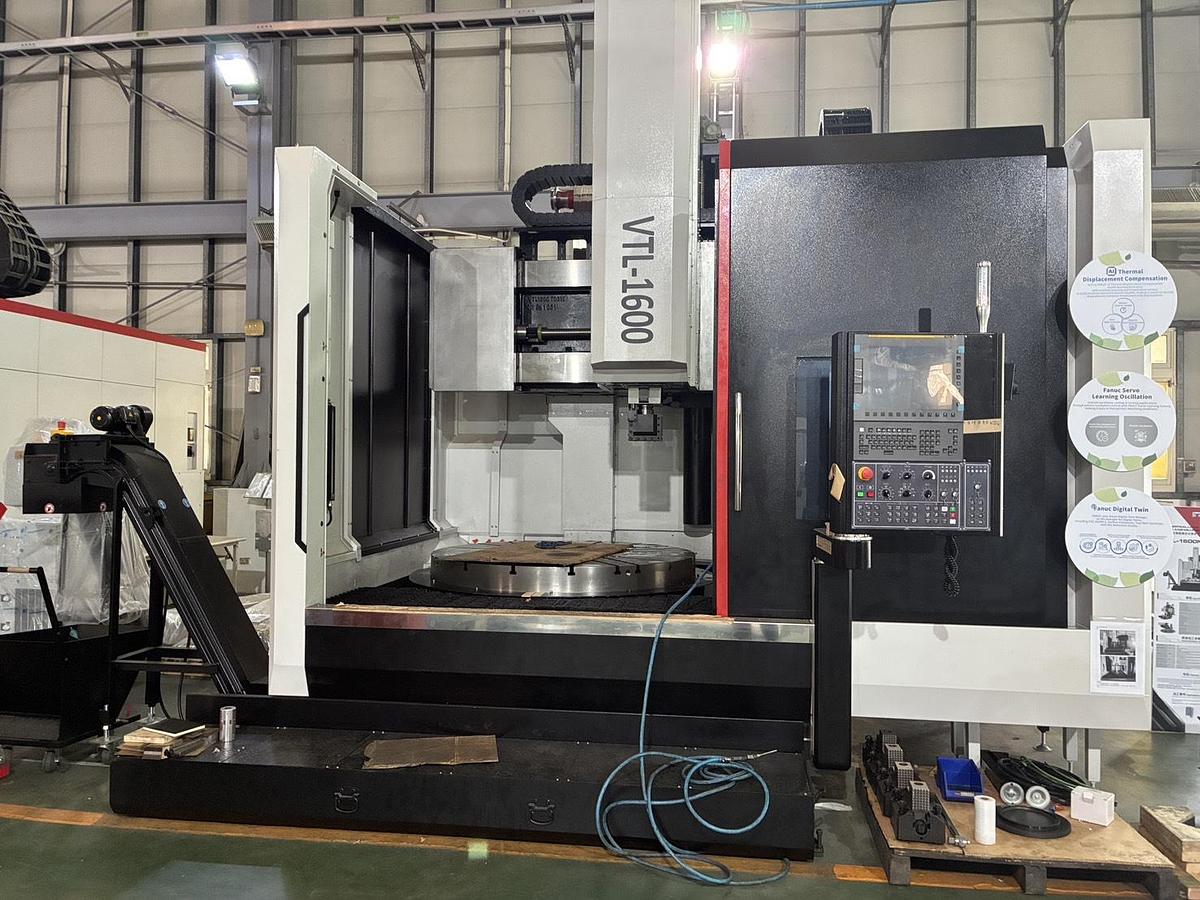Used Manford VTL-1600 CNC Vertical Turret Lathe
