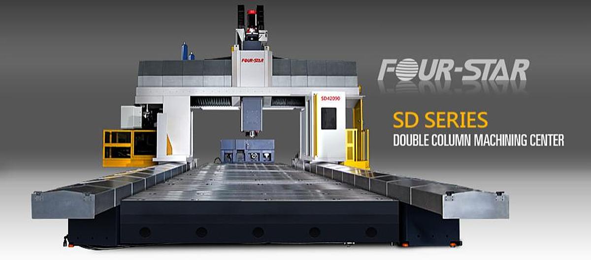 FourStar SD-54100+F CNC Sliding Double Column Machining Center