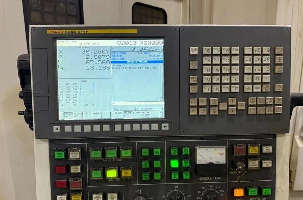 Used Toshiba TUE-150S CNC Vertical Boring Mill