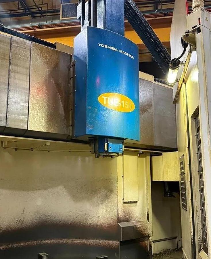 Used Toshiba TUE-150S CNC Vertical Boring Mill
