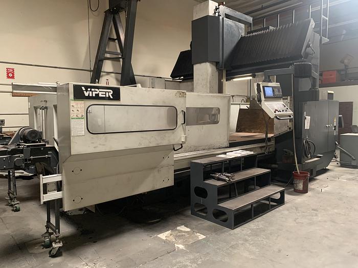 Used Mighty Viper DZ-3240 CNC Bridge Mill