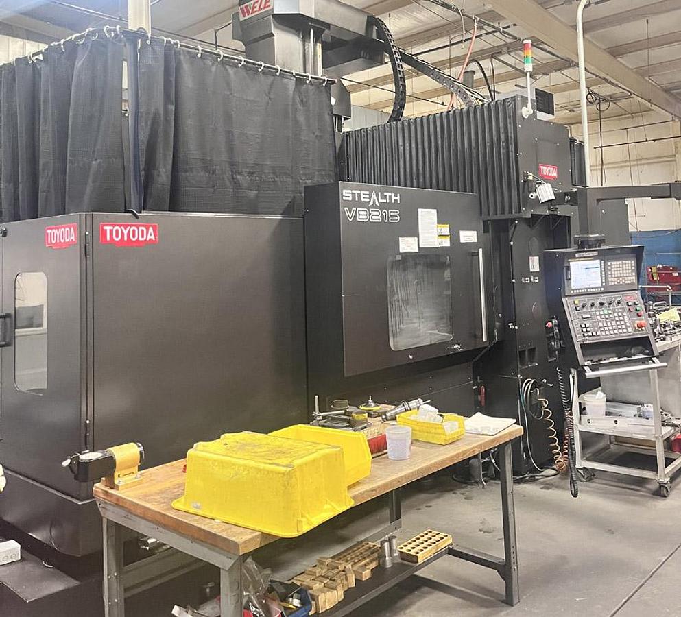 Used Toyoda VB-215 CNC Double Column Vertical Bridgemill