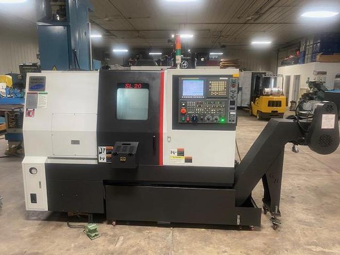 Used Samsung SL20/500 CNC Slant Bed Lathe