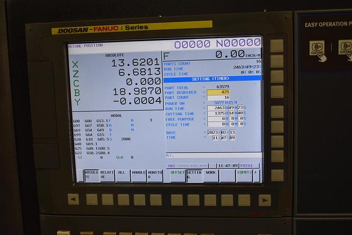 Used Doosan Lynx 220LSY CNC Multi-Axis Turning Center
