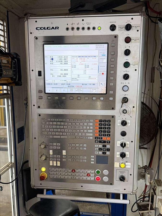 Used Colgar FRAL 401 6.3" CNC Floor Type Traveling Column Horizontal Boring Mill