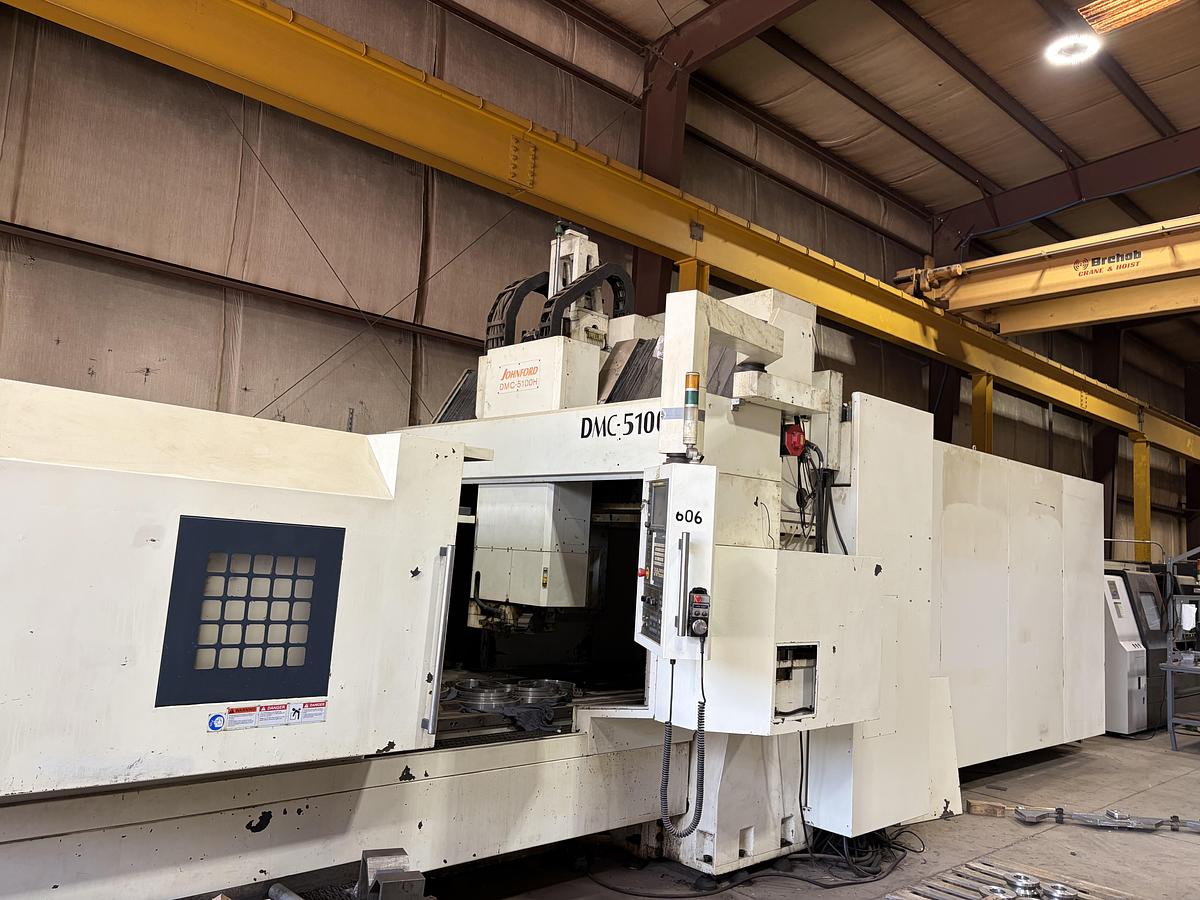 Used Johnford DMC-5100SH Double Column CNC Gantry Machining Center