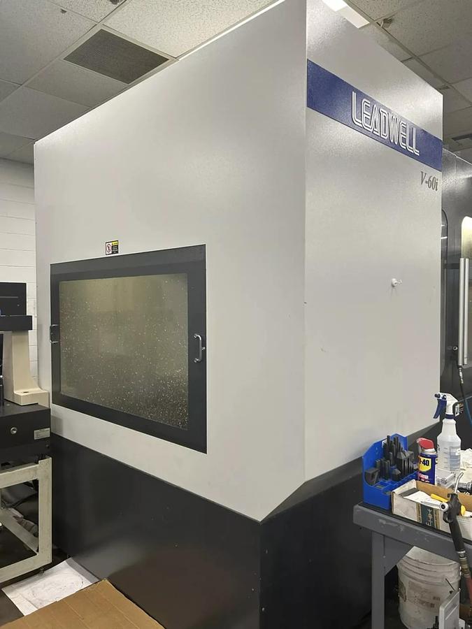 Used Leadwell V60i CNC Vertical Machining Center