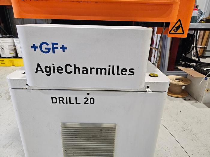 Used GF Agie Charmilles Drill 20 CNC EDM Hole Drill