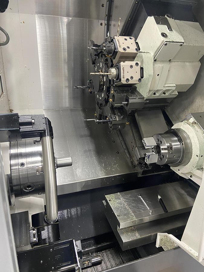Used Okuma Genos L300-MYW-e CNC Multi -Axis Lathe