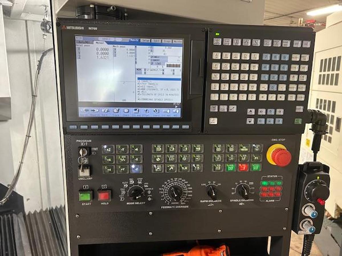 Used Mitsubishi DM 800-G CNC Vertical Machining Center W/Graphite Package