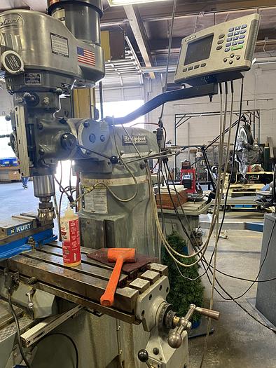 Used Bridgeport Knee Mill W/ Power Feed