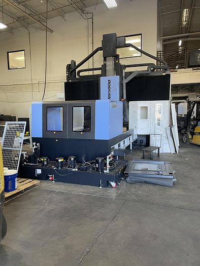 Used Doosan DN Solutions DBM2030 Double Column Vertical Machining Center