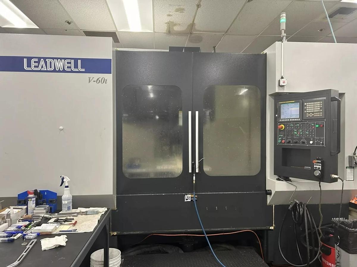 Used Leadwell V60i CNC Vertical Machining Center