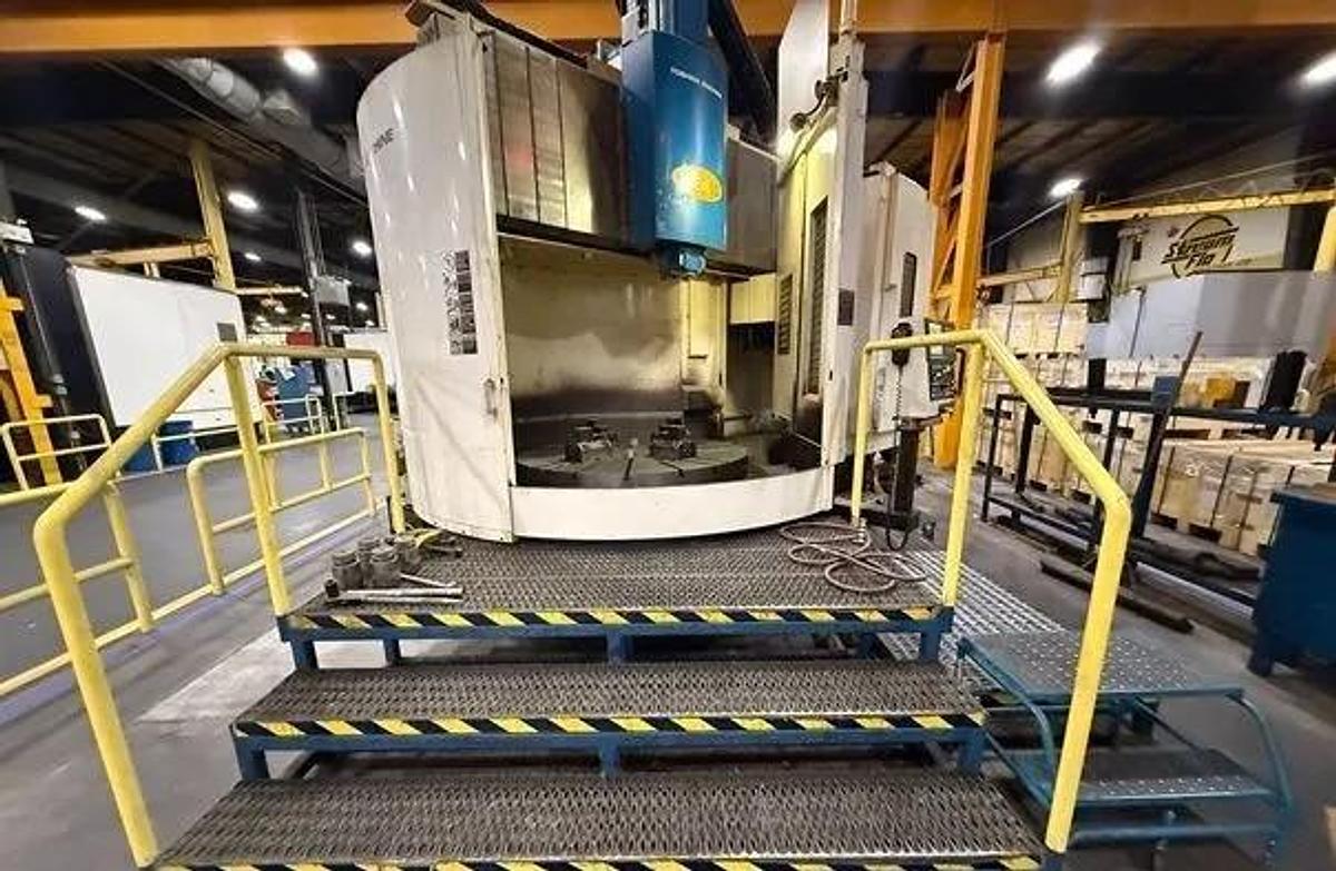 Used Toshiba TUE-150S CNC Vertical Boring Mill