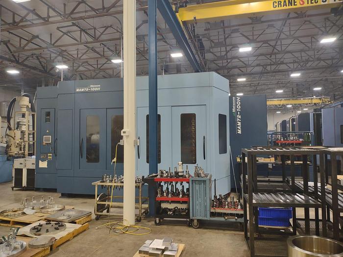 Used Matsuura MAM72-100H 5-Axis Horizontal Machining Center