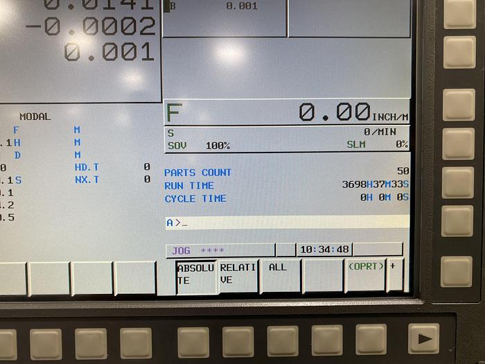 Used Okk HM6300 CNC 4-Axis Horizontal Machining Center