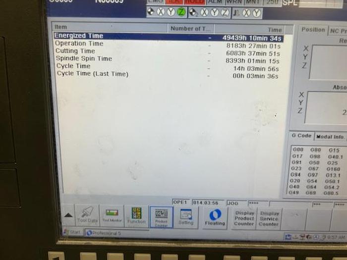 Used Makino F5 CNC Vertical Machining Center