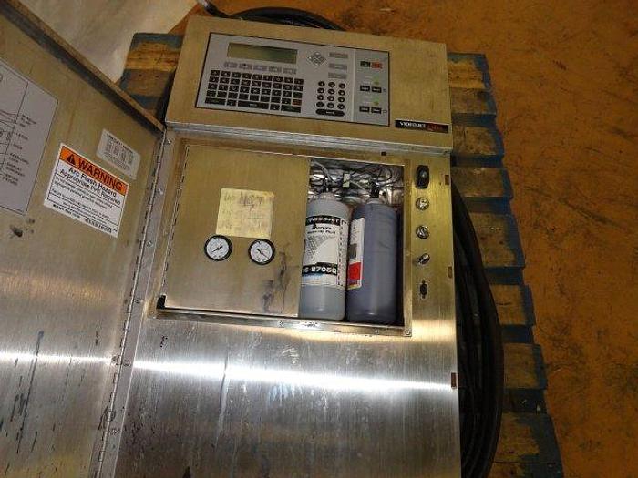 Used Videojet Dual Printhead Ink Jet Printer; Md#Excel/273SE