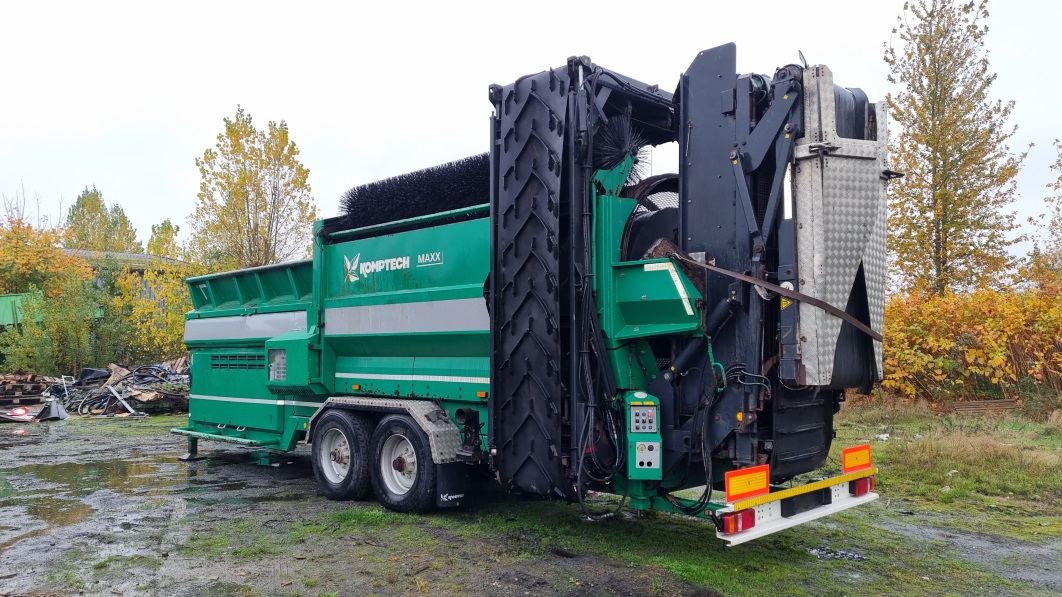 Used Trommelsiebmaschine Komptech MAXX