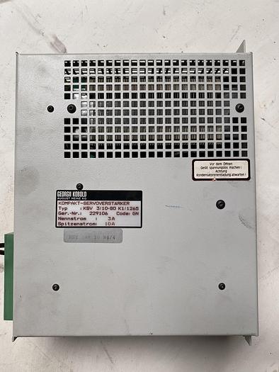 Used Georgii Kobold KSV 3-10-SO K1-1265