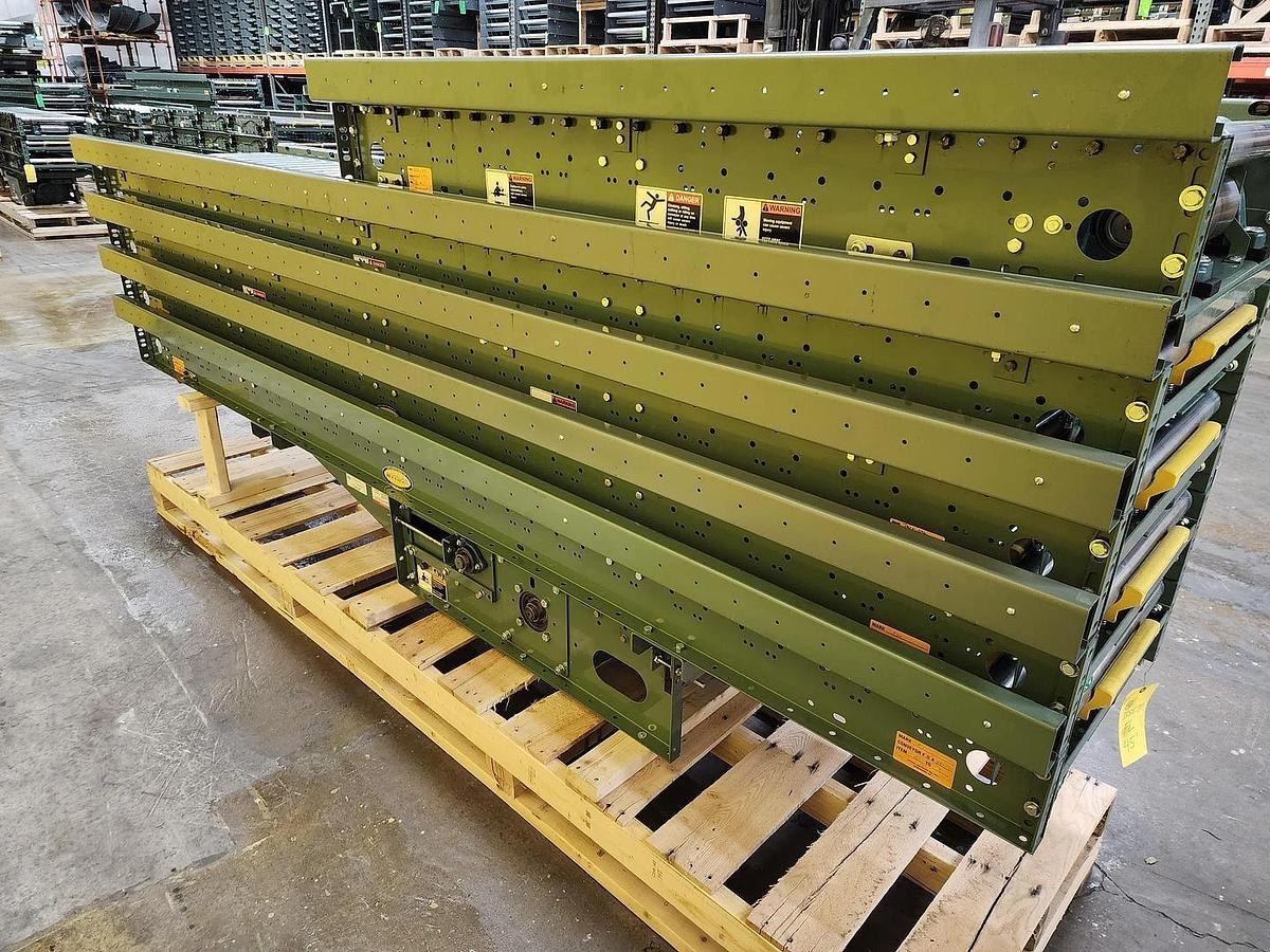 Used Hytrol ABEZ Zero Pressure Accumulation Roller Conveyor 24" x 45' (#203)