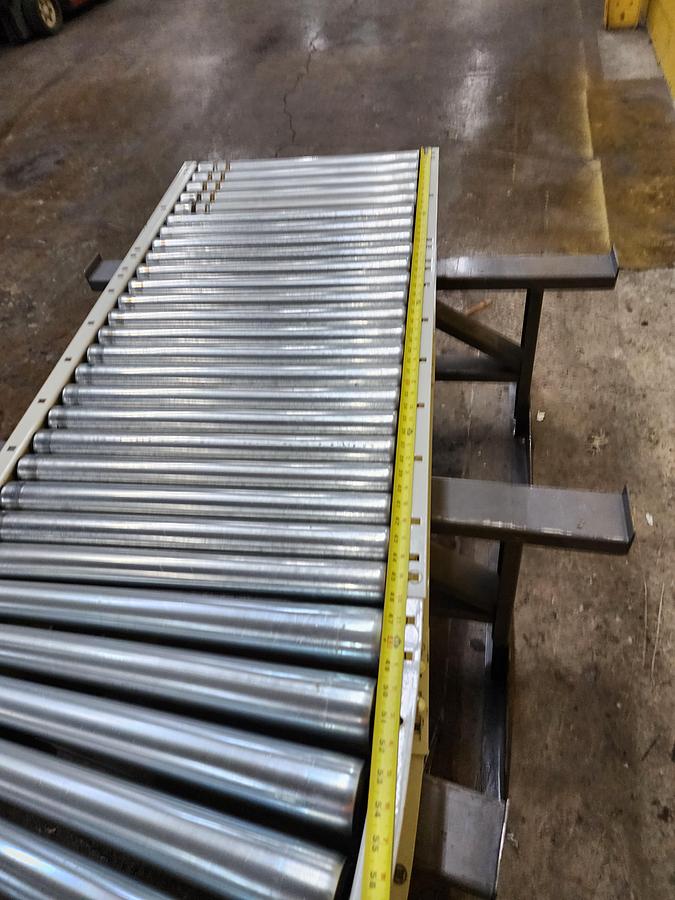 2023 Intelligrated 30.5" x 90 Degree Curve Roller V Belt Conveyor (#380)