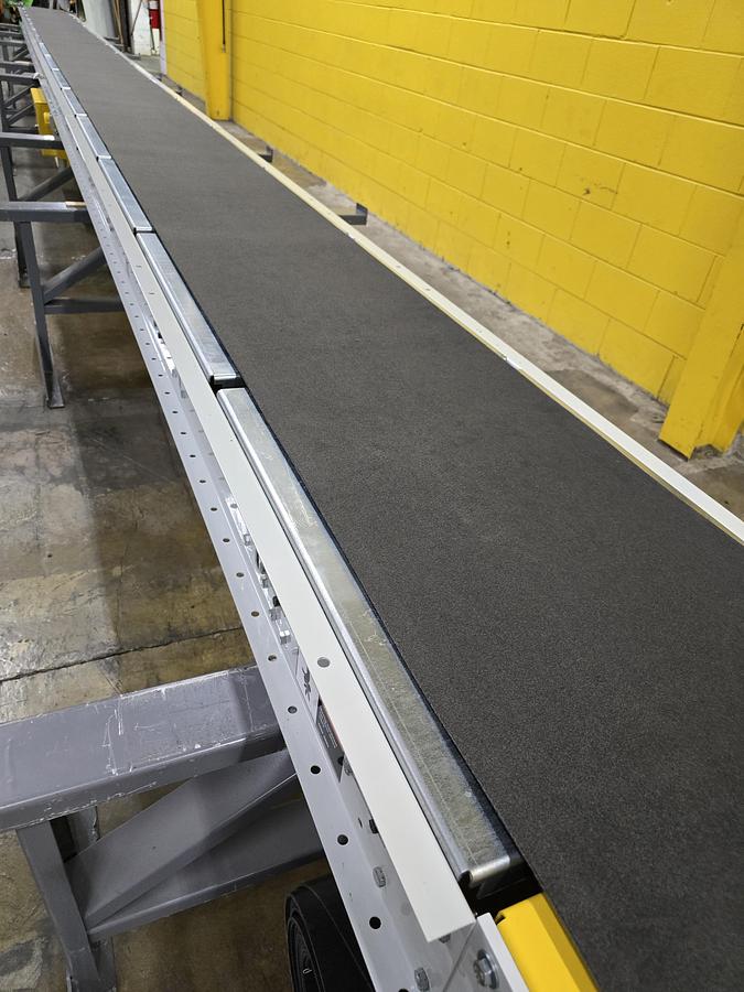 Used Hytrol Slider Bed Belt Conveyor 24" x 66' (#470)