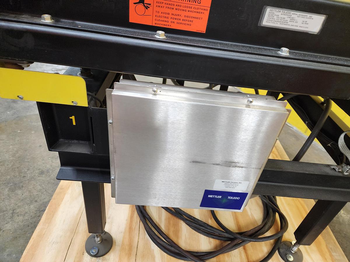Used Mettler Toledo Checkweigher High Speed 100# Max Conveyor Scale (#722)