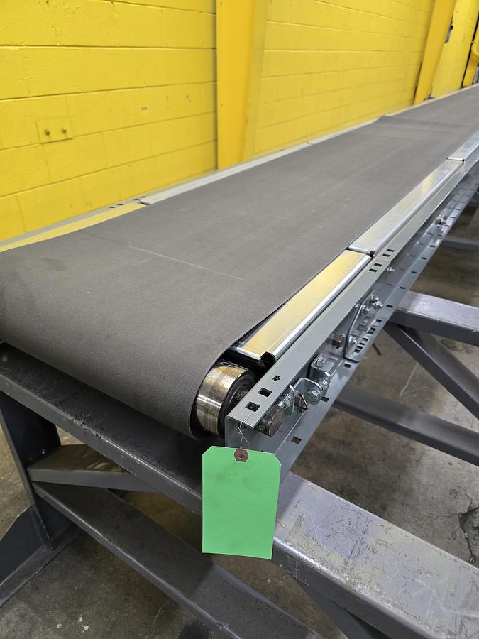 Used Intelligrated Slider Bed Belt Conveyor 24" x 24' (#486)