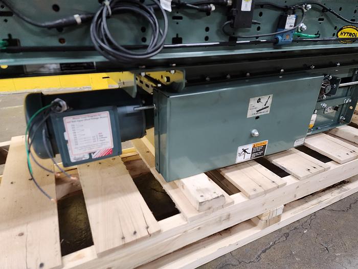 Used Hytrol ABEZ Zero Pressure Accumulation Roller Conveyor 24" x 70' (#98)