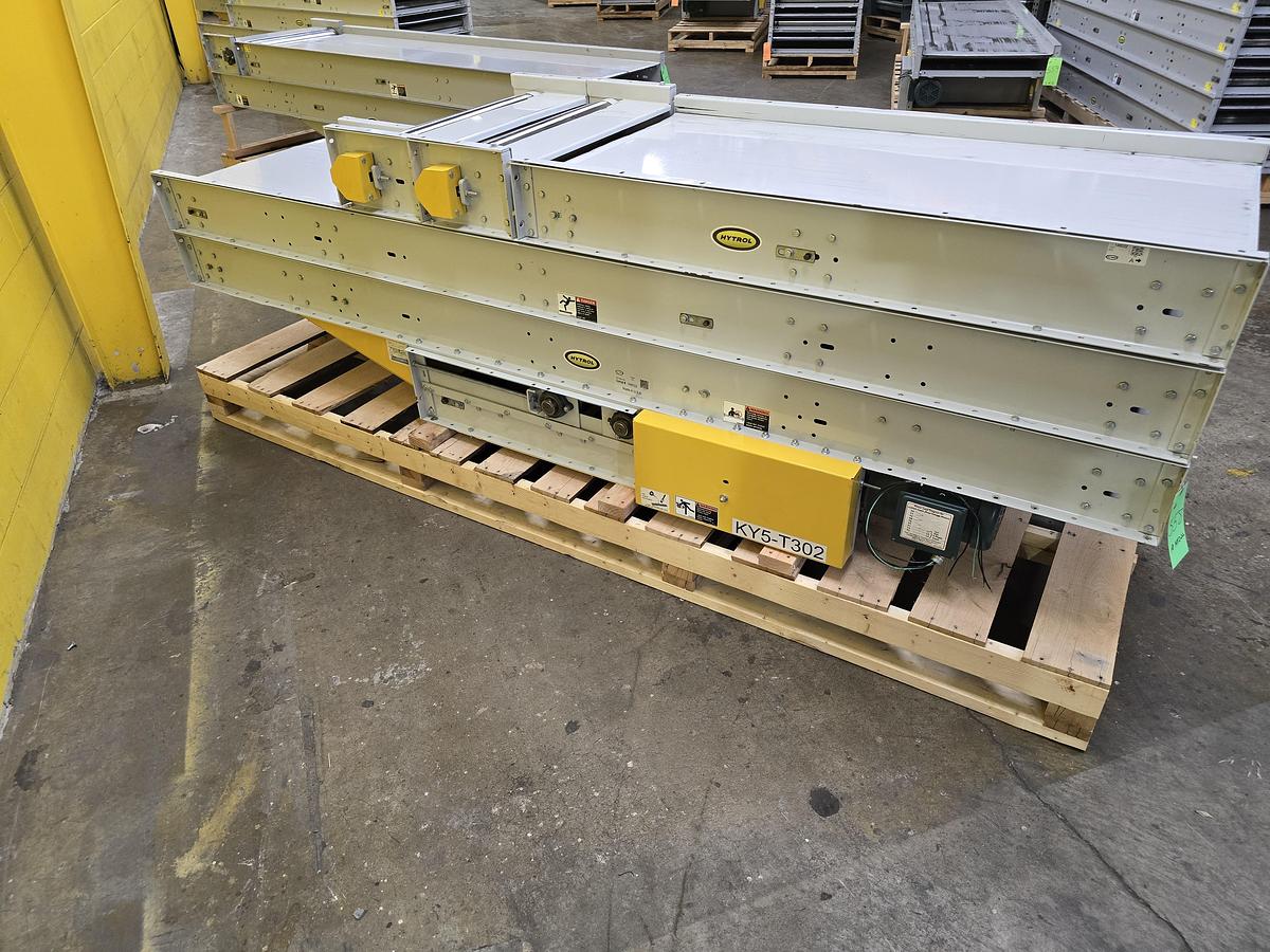 Used Hytrol TH Trash Line Belt Conveyor 34" x 27' (#558)