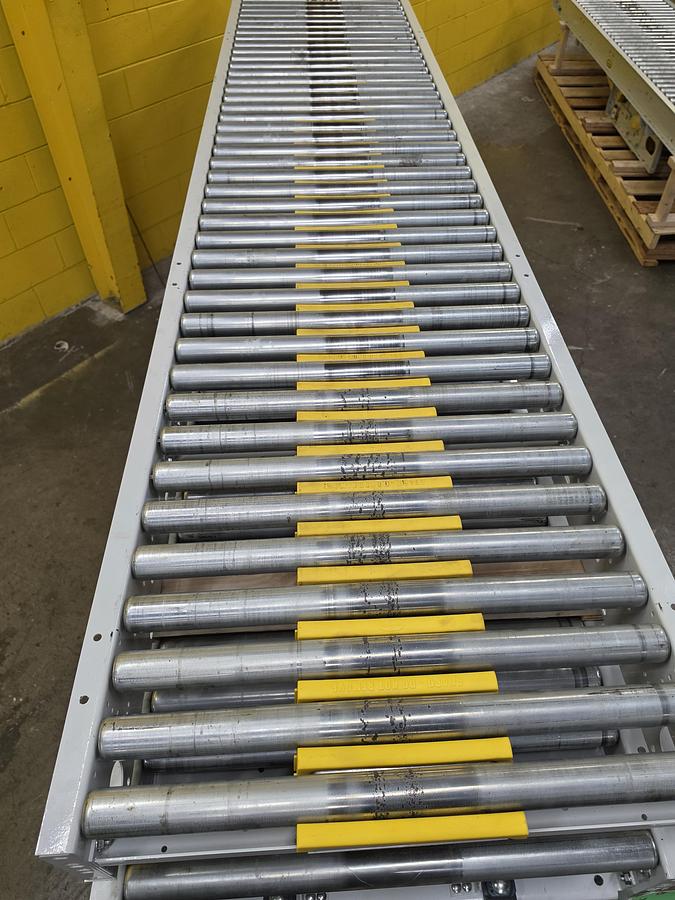 Used Hytrol ABLR Live Roller Conveyor 30" x 48' (#673)