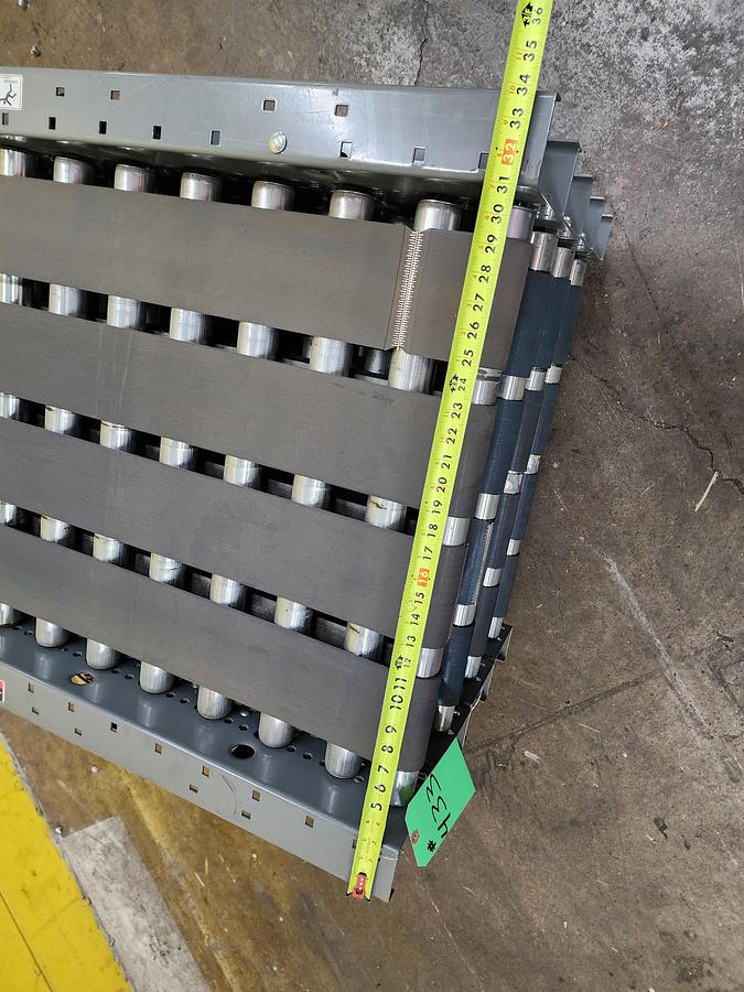 Used Intelligrated MDR Zero Pressure Accumulation Belted Zone Conveyor 28" x 20' (#433)