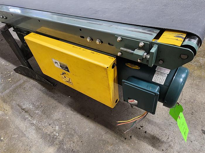 Used Hytrol Model TA Slider Bed Belt Conveyor 24" x 48' 11" (#32)