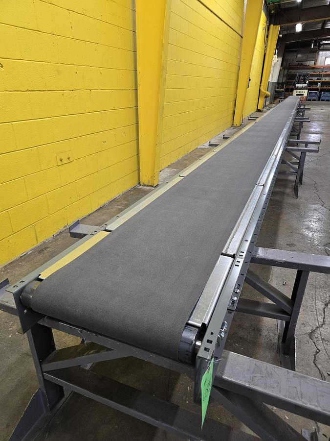 Used Intelligrated Slider Bed Belt Conveyor 24.5" x 63' (#485)