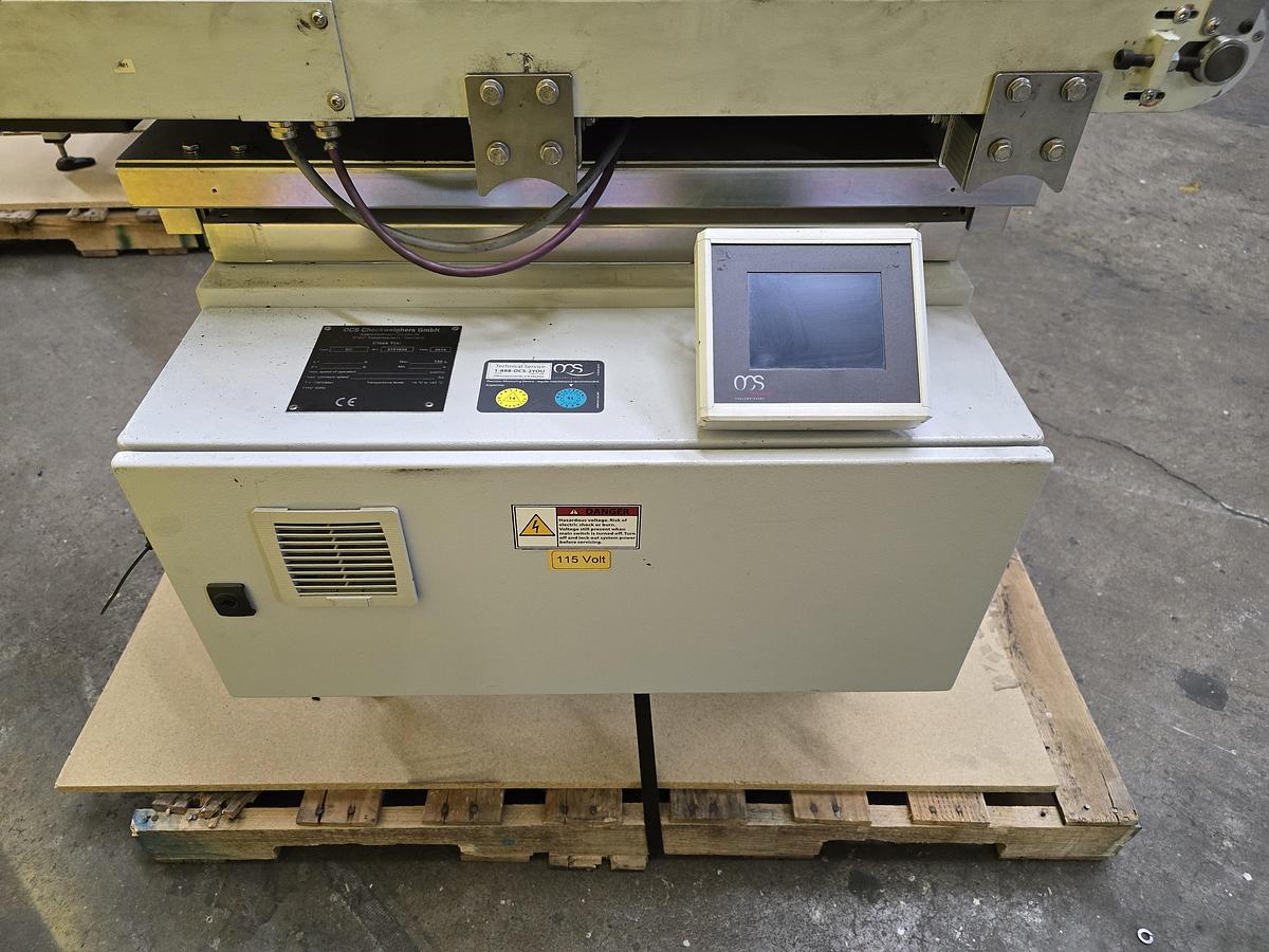Used OCS Checkweigher EC 132# Max Conveyor Scale (#445)