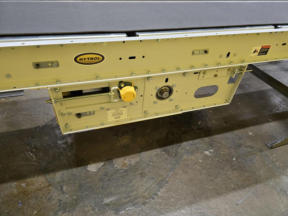 Used Hytrol Slider Bed Belt Conveyor 24" x 37' (#472)