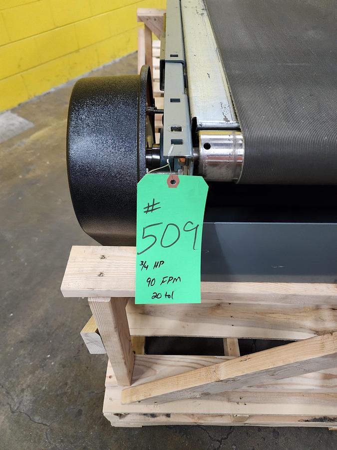 Used 2023 Intelligrated Roller Bed Belt Conveyor .5" x 7'6" (#374)