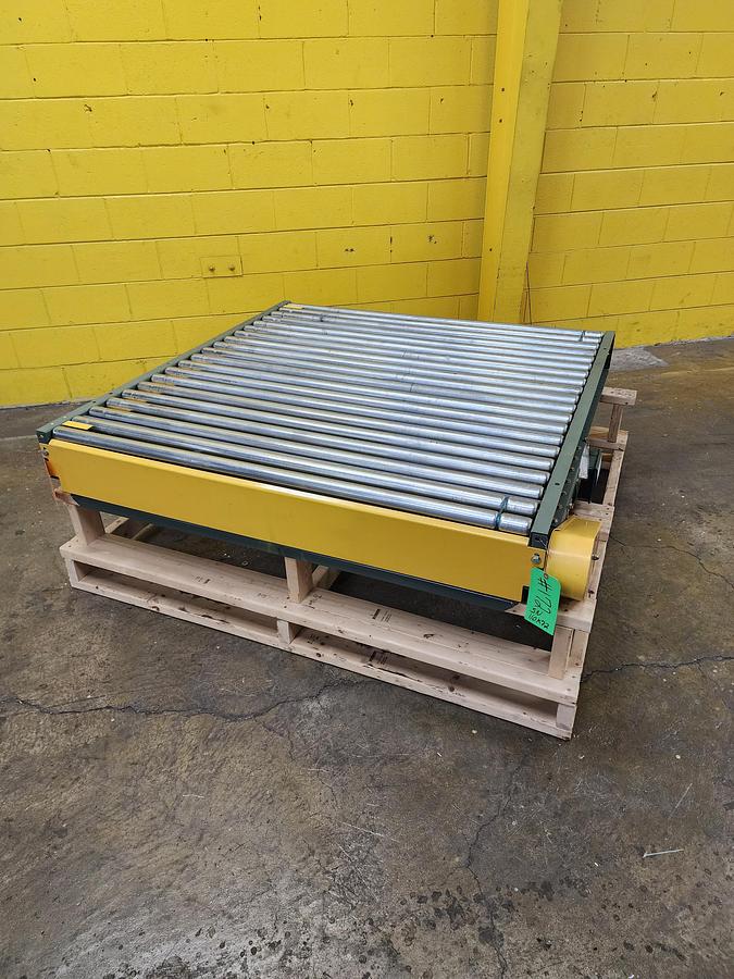 Used Hytrol 60" x 5' Live Roller V-Belt Conveyor (#172)