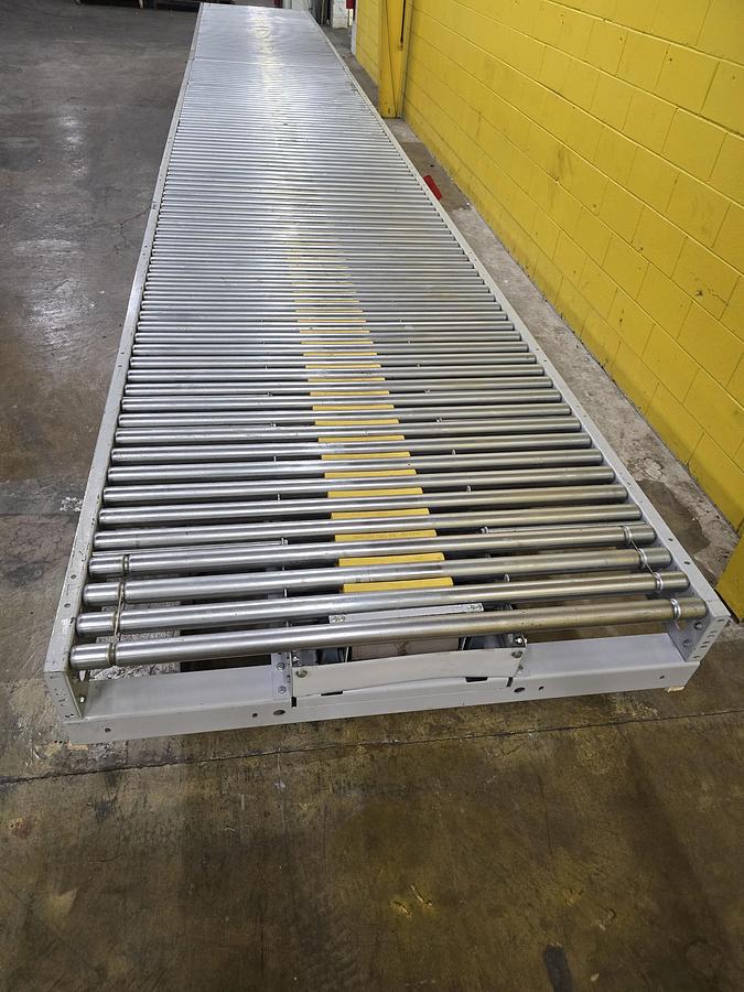Used Hytrol ABLR Live Roller Conveyor 54" x 30' (#602)