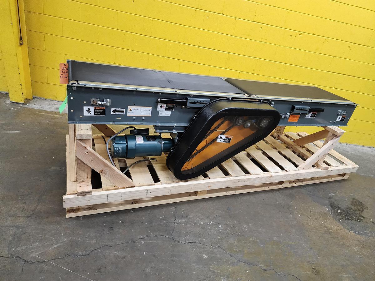 Used Intelligrated Gapper Belt Conveyor 24.5" x 9' (#510)