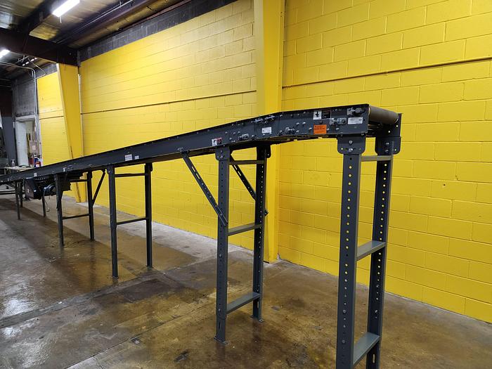 Used Intelligrated Roller Bed Incline / Decline Belt Conveyor