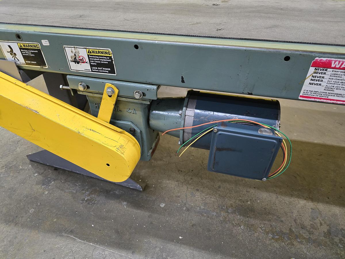 Used Hytrol TA Slider Bed Belt Conveyor 24" x 50' (#460)