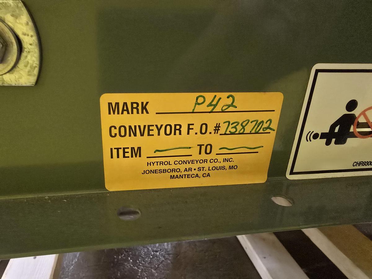 Used Hytrol TA Slider Bed Belt Conveyor 26" x 11' (#135)