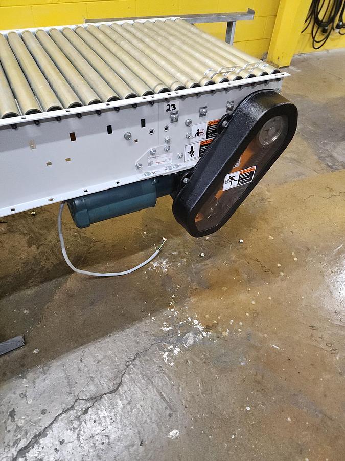 Intelligrated 30.5" x 24' Live Roller V-Belt Conveyor (#349)