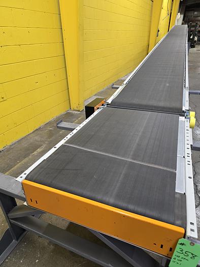 Used Intelligrated Roller Bed Incline / Decline Belt Conveyor 30.5" x 45'5" (#358)